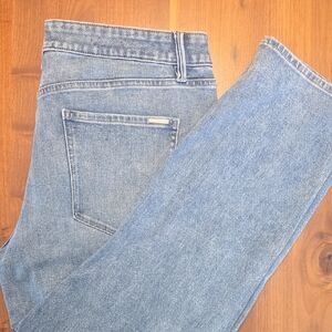 White House Black Market Light Blue Straight Leg Jeans